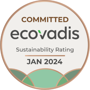 Dustcontrol ecovadis sustainability rating logo