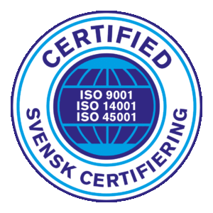 Dustcontrol Certificate Logotype ISO 9001 14001 45001