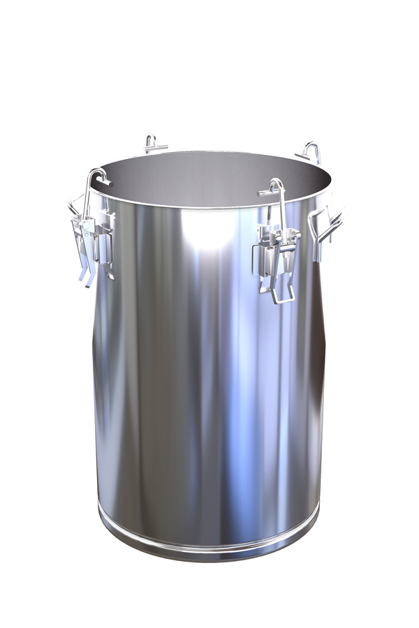 Dustcontrol Food Industry Container 50 L Stainless Steel